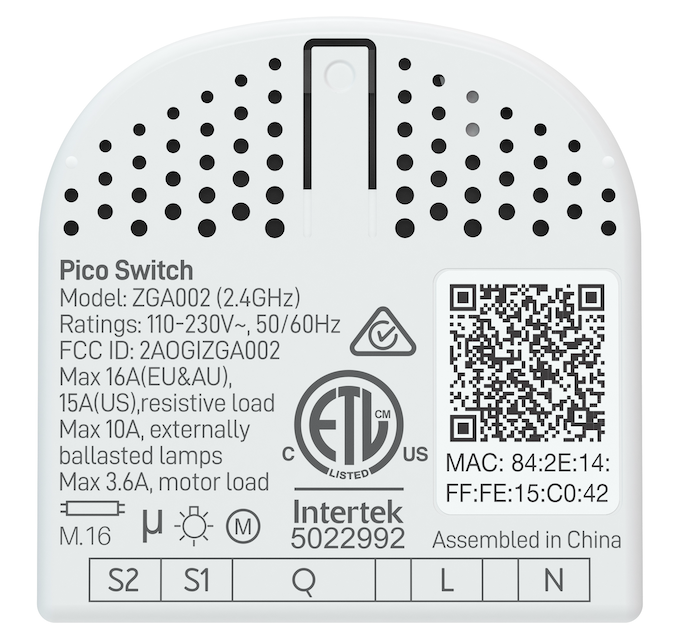 Aeotec Pico In-Wall Zigbee Switch with Energy Measurement and Repeater Functionality