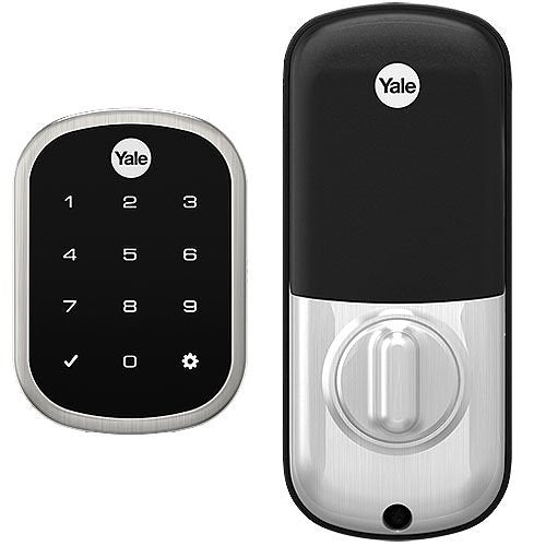 Yale ProSL Touchscreen Key Free Z-Wave Plus Deadbolt, Satin Nickel, YRD156-ZW2-619