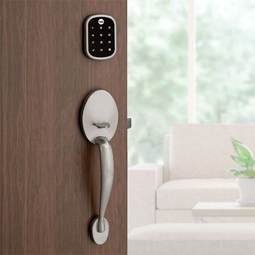 Yale ProSL Touchscreen Key Free Z-Wave Plus Deadbolt, Satin Nickel, YRD156-ZW2-619